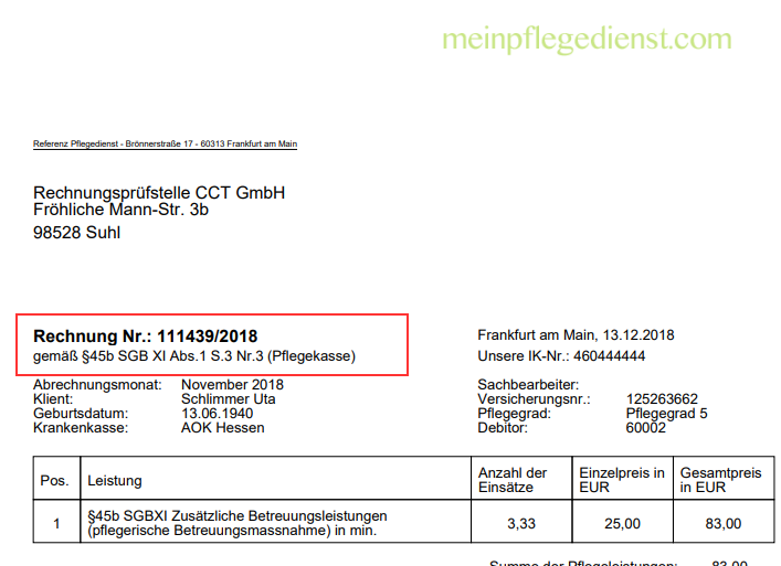 Rechnung 45b