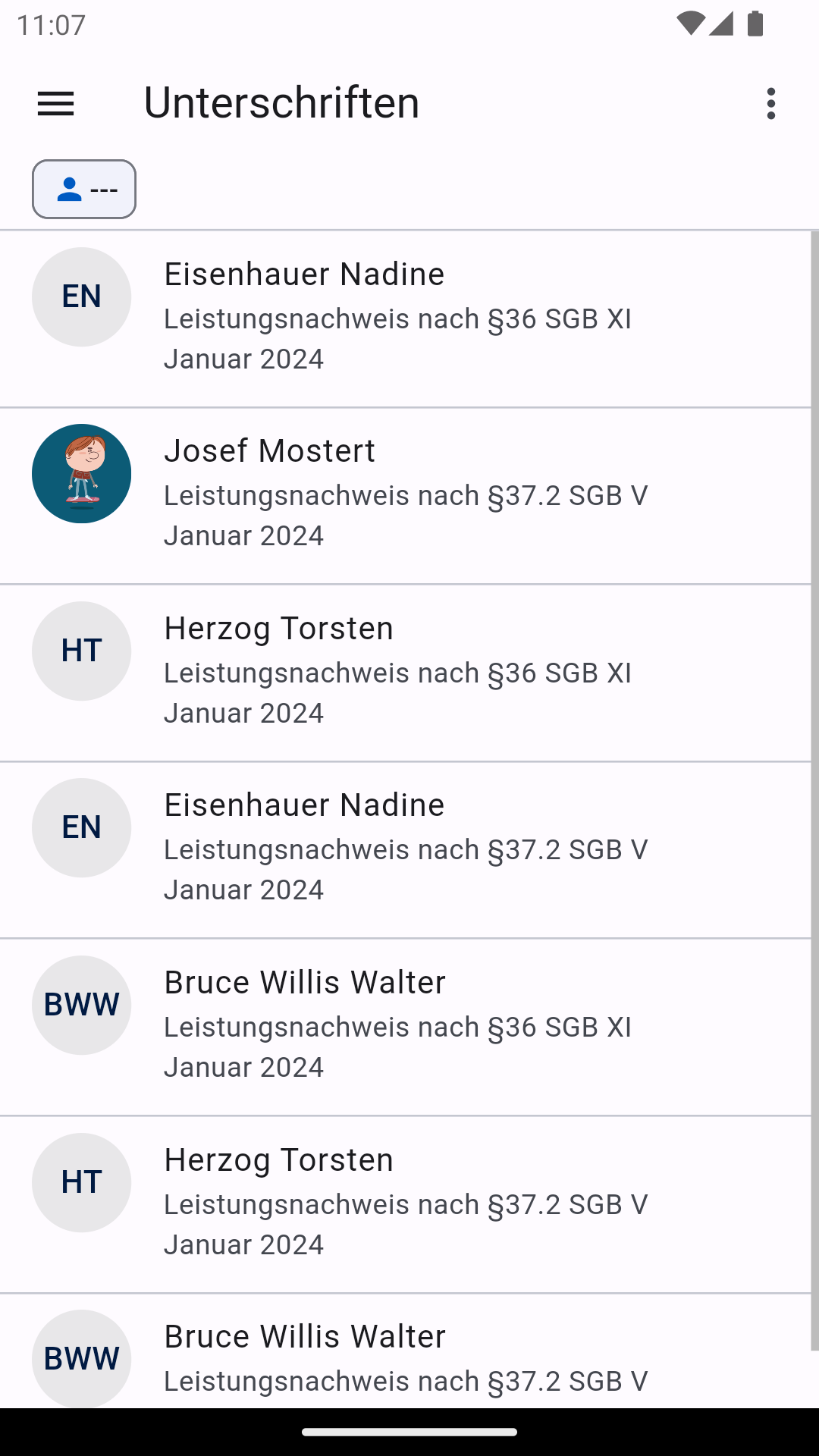 App Unterschrift App Unterschrift