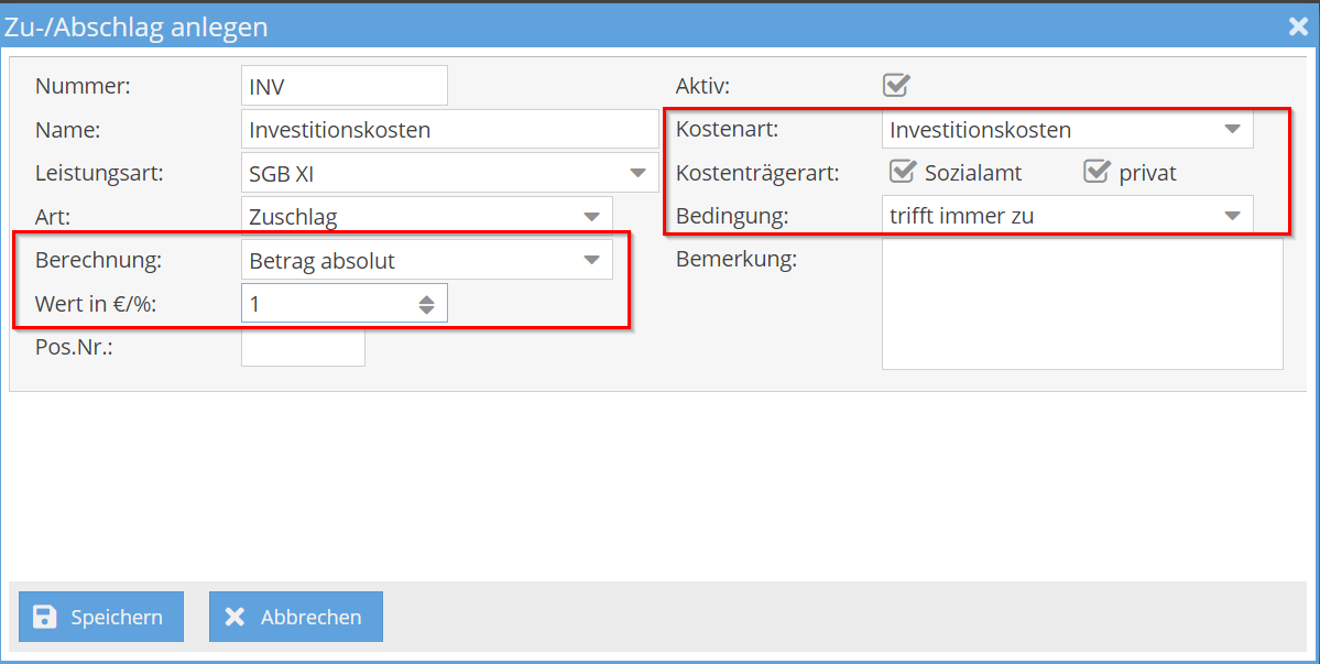 Investitionskosten pro Besuch Investitionskosten pro Besuch