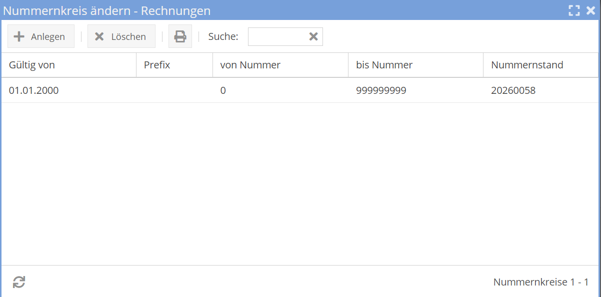 Nummernkreis Umstellung Nummernkreis Umstellung