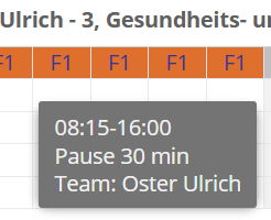 Teamname im Dienstplan-Tooltip